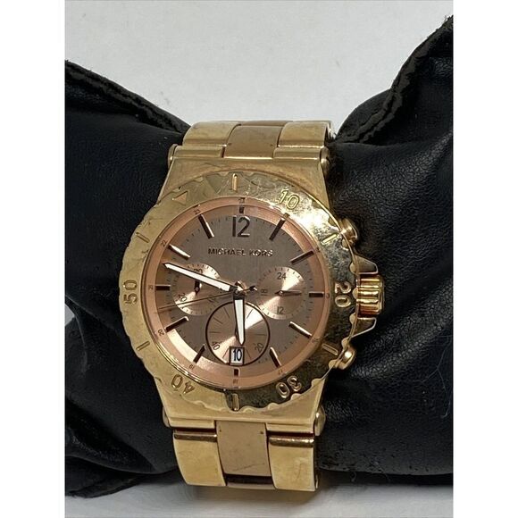 Michael Kors Dylan MK5314 Women's Stainless Steel Analog Dial Quartz Watch MP80 - Picture 1 of 12